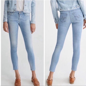 AG Adriano Goldschmied the legging ankle light wash jeans size 32